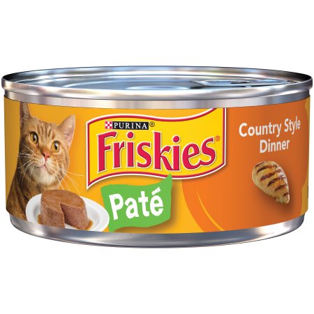 Friskies Country Style Dinner Wet Cat Food, 5.5 oz. (24 Pack)
