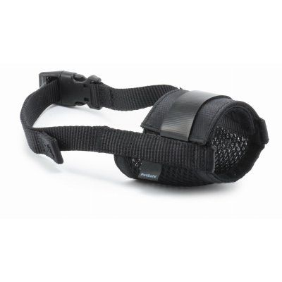 PetSafe Padded Nylon Dog Muzzle, Black (Size 1)