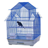 A&E Cage House Top Bird Cage Blue, 18 x 18 x 27 in.