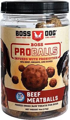 Boss Dog Proballs Probiotics Dog Treats, 6 oz