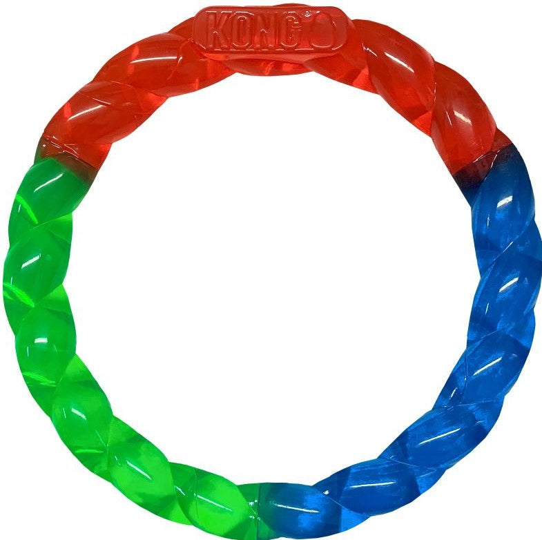KONG Twistz Ring Dog Toy, Small