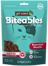 Get Naked Land & Sea Recipe Soft Cat Treats, 3 oz.