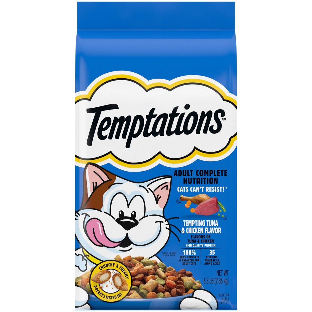Temptations Tuna & Chicken Cat Food, 6.3 lbs.