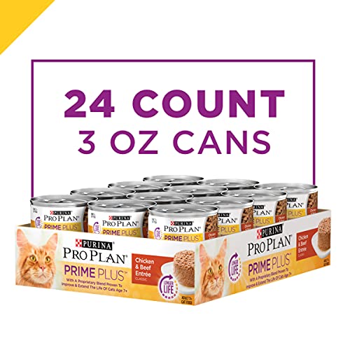 Purina Pro Plan Grain-Free Chicken & Beef Wet Cat Food, 3 oz.