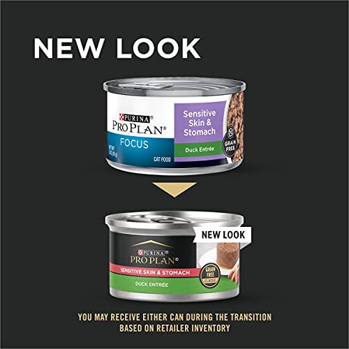 Purina Pro Plan Duck Entree Wet Cat Food, 3 oz.