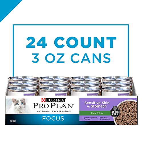 Purina Pro Plan Duck Entree Wet Cat Food, 3 oz.
