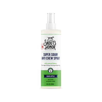 Skout's Honor Super Sour! Anti-Chew Spray for Dogs, 16 fl. oz.