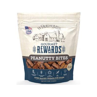 Wholesomes Gourmet Peanutty Bites Dog Treats, 3 lbs.