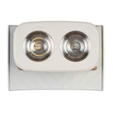 Messy Mutts Elevated Double Feeder With Stainless Bowls Adjustable Height 3” 5” Or 10” Adjustable Standing Feeder For Dogs 5 Cups Per Bo