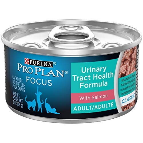 Purina Pro Plan Urinary Tract Health Salmon Pate Wet Cat Food, 3 oz.