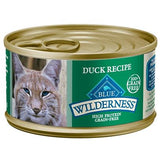 Blue Buffalo Wilderness High-Protein Duck Canned Cat Food, 3 oz.