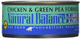 Natural Balance Limited Ingredient Chicken & Green Pea Wet Cat Food, 5.5 oz.
