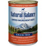 Natural Balance Limited Ingredient Sweet Potato & Salmon Wet Dog Food, 13 oz.