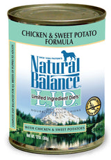 Natural Balance Limited Ingredient Chicken & Sweet Potato Wet Dog Food, 13 oz.