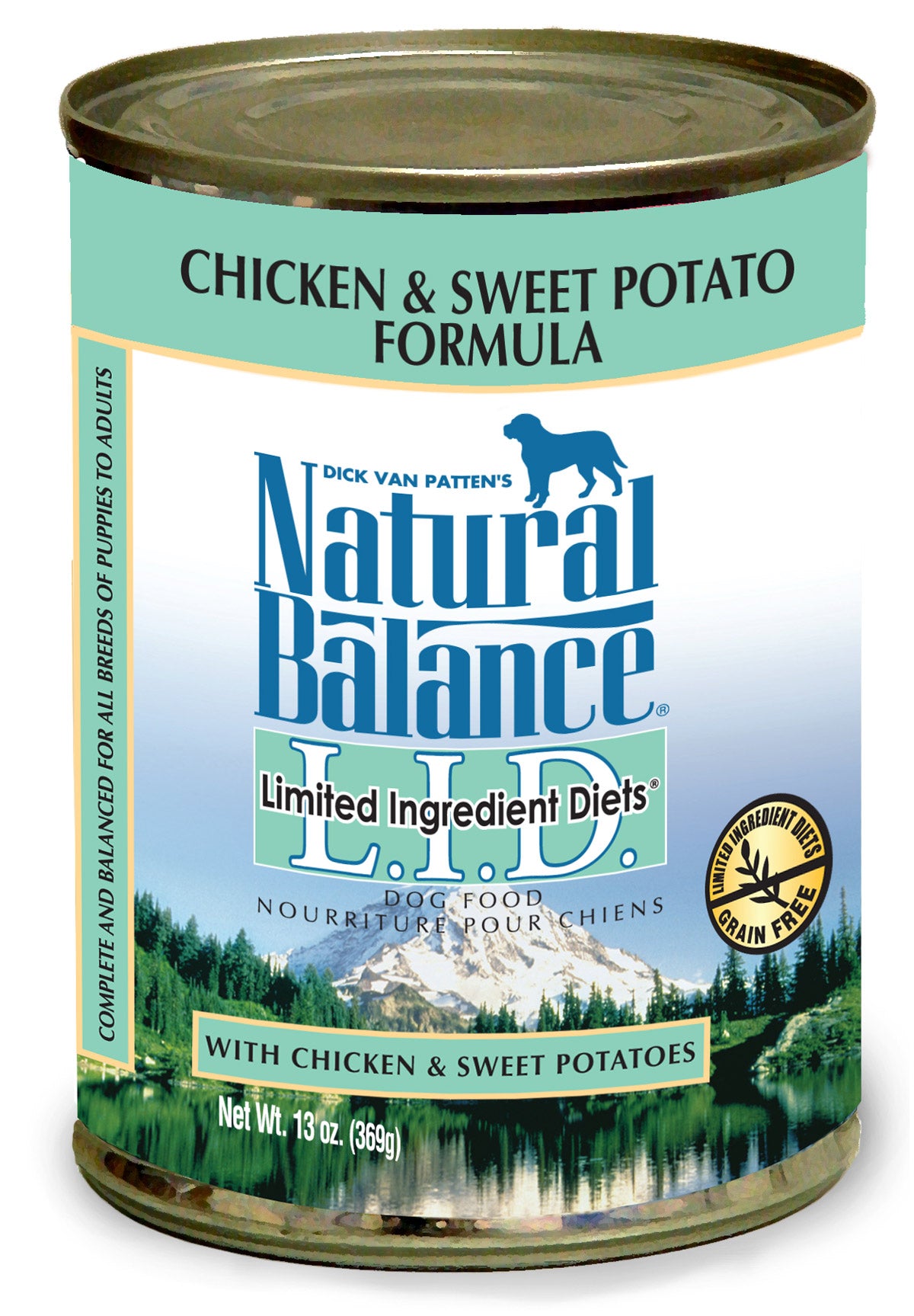 Natural Balance Limited Ingredient Chicken & Sweet Potato Wet Dog Food, 13 oz.