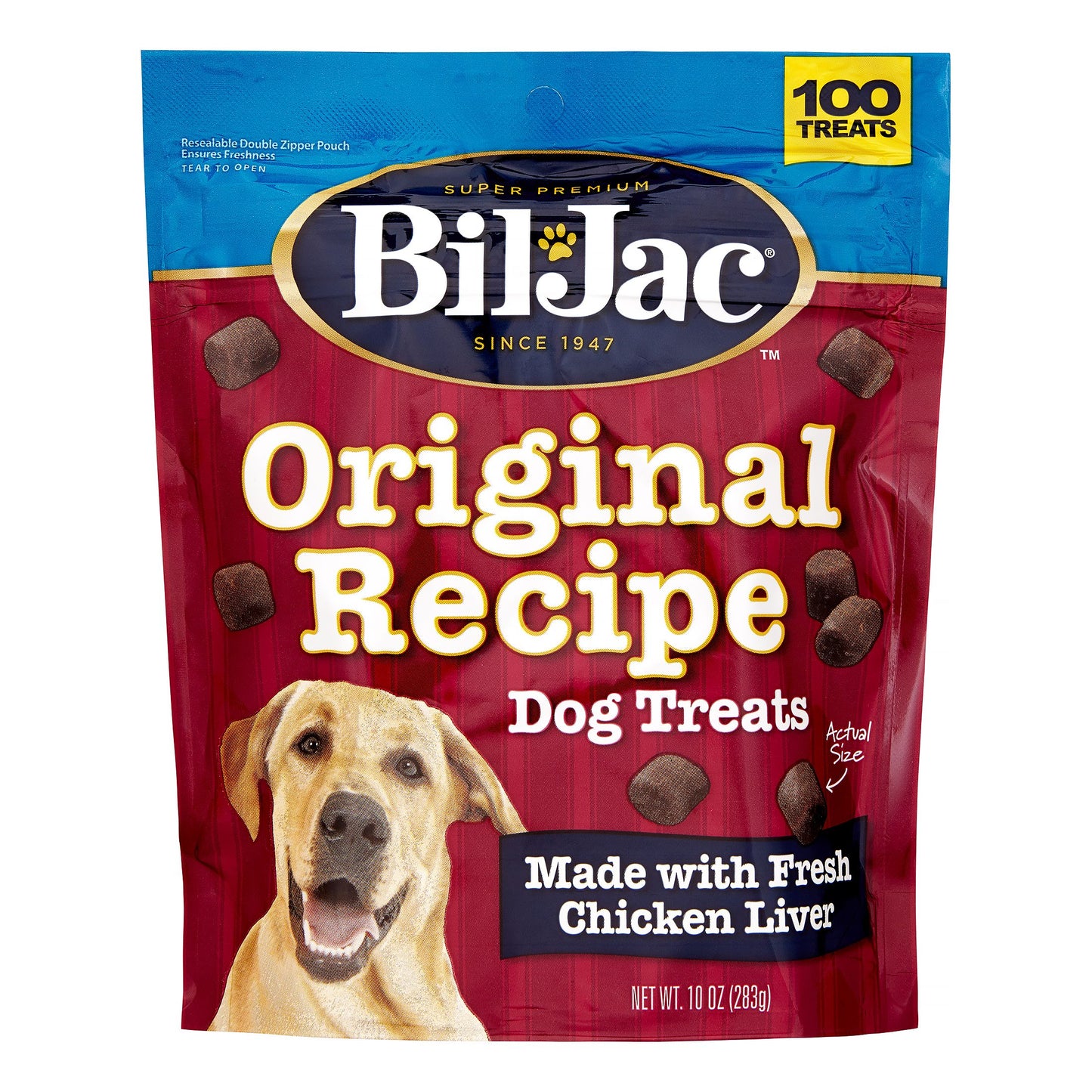 Bil-Jac Original Recipe Dog Liver Treats, 10 oz.