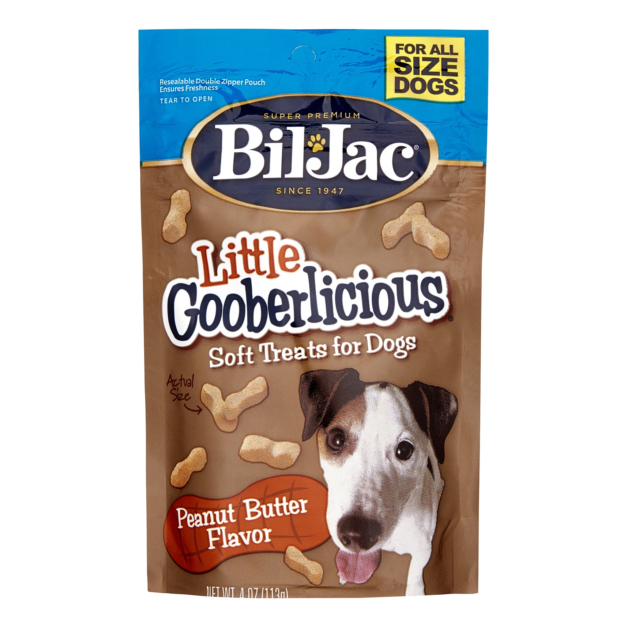 Bil-Jac Little Gooberlicious Peanut Butter & Banana Dog Treats 10ct