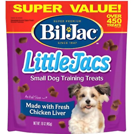 Bil-Jac Little Jacs Small Dog Liver Treats 16 oz