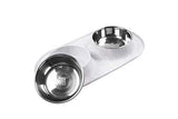Messy Mutts Large Silicone Dog Feeder Marble, 20.25 x 11 in.
