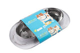 Messy Mutts Large Silicone Dog Feeder Marble, 20.25 x 11 in.