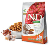 Farmina N&D Quinoa Skin & Coat Herring & Coconut Dry Dog Food, 15.4 lbs.