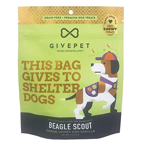 GivePet Beagle Scout Grain-Free Dog Treats, 6 oz.