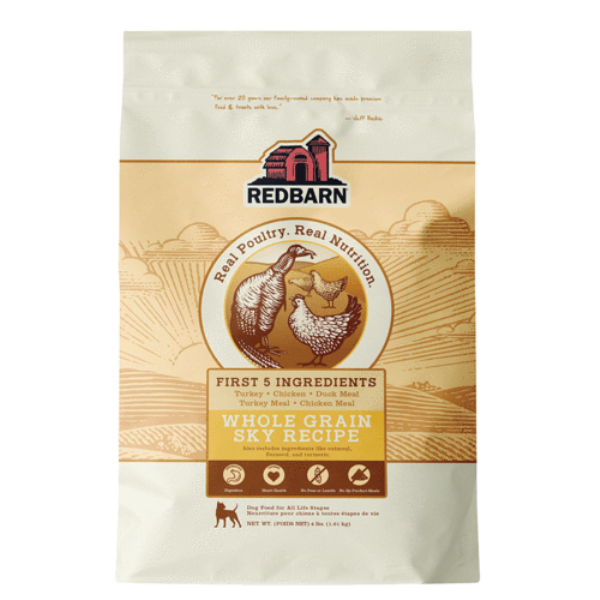 Redbarn Sky Recipe First-Five Whole Grain Dry Dog Food, 4 lbs.