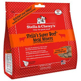 Stella & Chewy's Super Beef Meal Mixers Freeze-Dried Dog Food Topper, 3.5 oz.