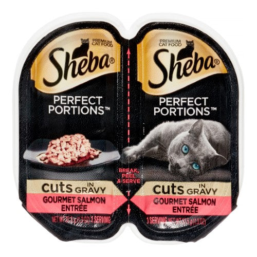 Sheba Perfect Portions Salmon Wet Cat Food, 2.6 oz.