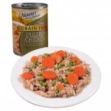 Against The Grain Pulled Chicken Gravy Dog Food, 13-oz