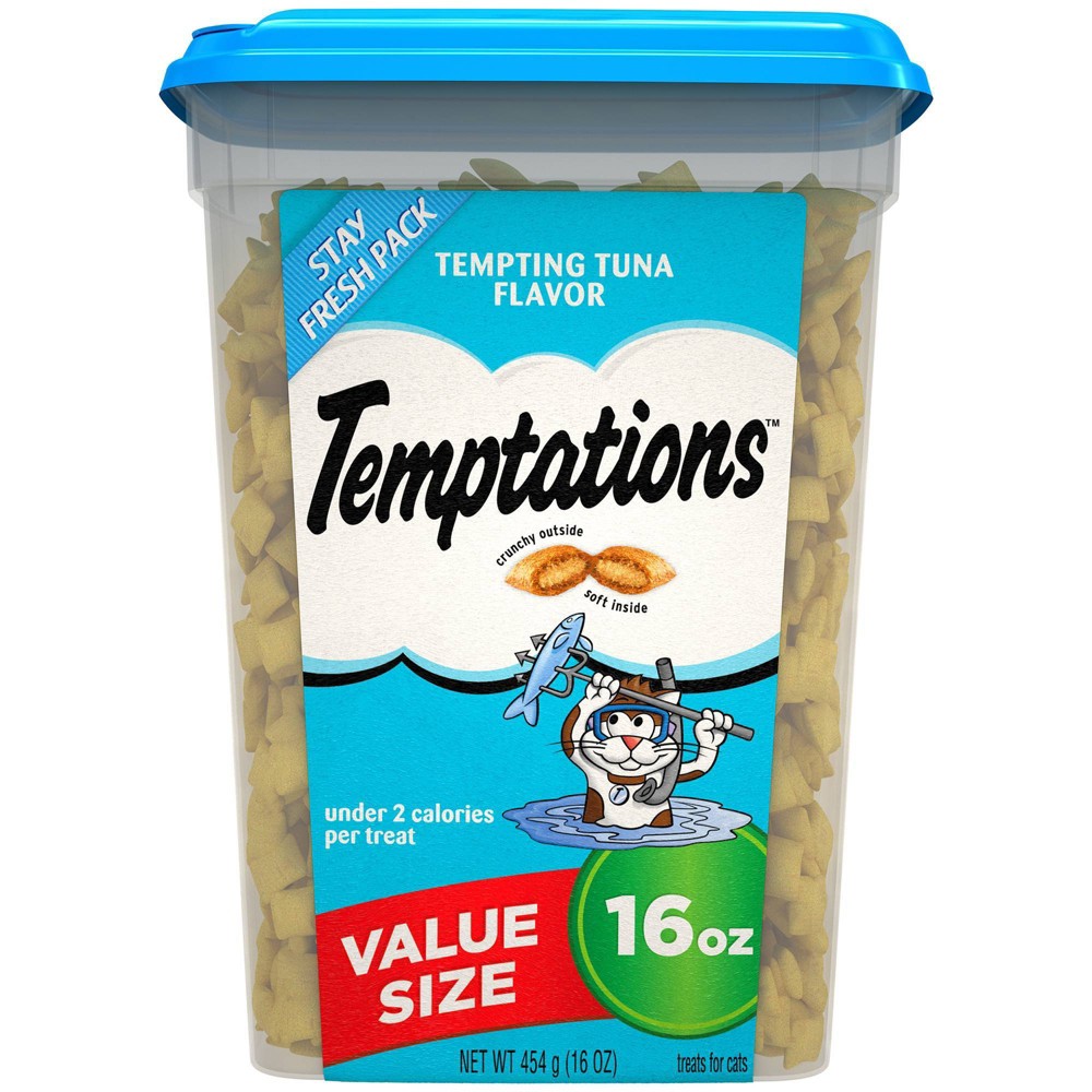 Temptations Tempting Tuna Cat Treats, 16 oz.