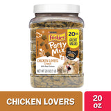 Friskies Party Mix Favorites Lip Lickin' Chicken Flavor Cat Treats, 20 oz.