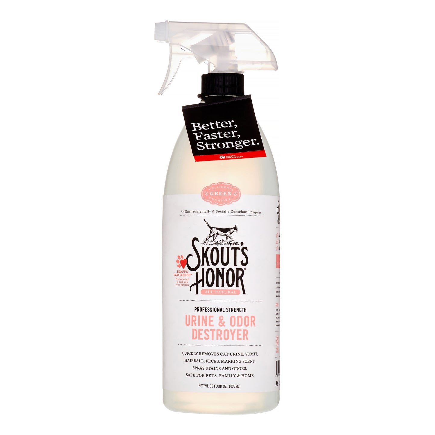 Skout's Honor Cat Bed Odor & Stain Remover, 35 oz.