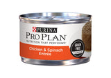 Purina Pro Plan Chicken & Spinach Wet Cat Food, 3 oz.