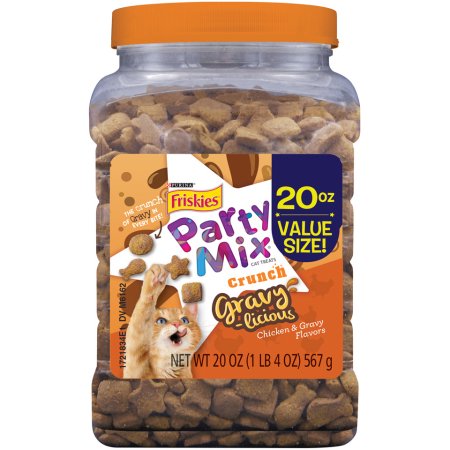 Friskies Party Mix Gravy-Licious Cat Treats, 20 oz.