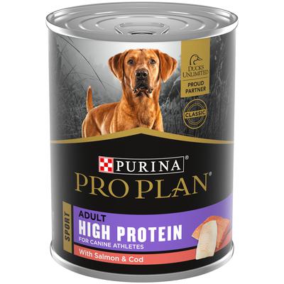 Purina Pro Plan Sport Salmon & Cod Wet Dog Food, 13 oz.