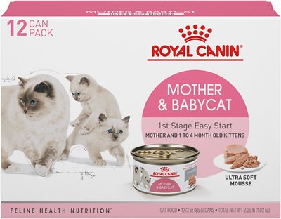Royal Canin Mother & Babycat Ultra Soft Mousse, 3 oz