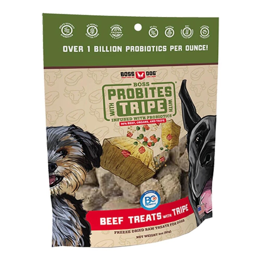 Boss Dog ProBites with Tripe Beef Recipe Dog Treats, 3 oz.