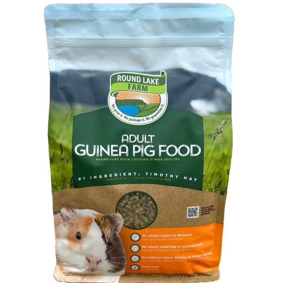 Round Lake Farm Adult Diet Guinea Pig Food  4 Lb