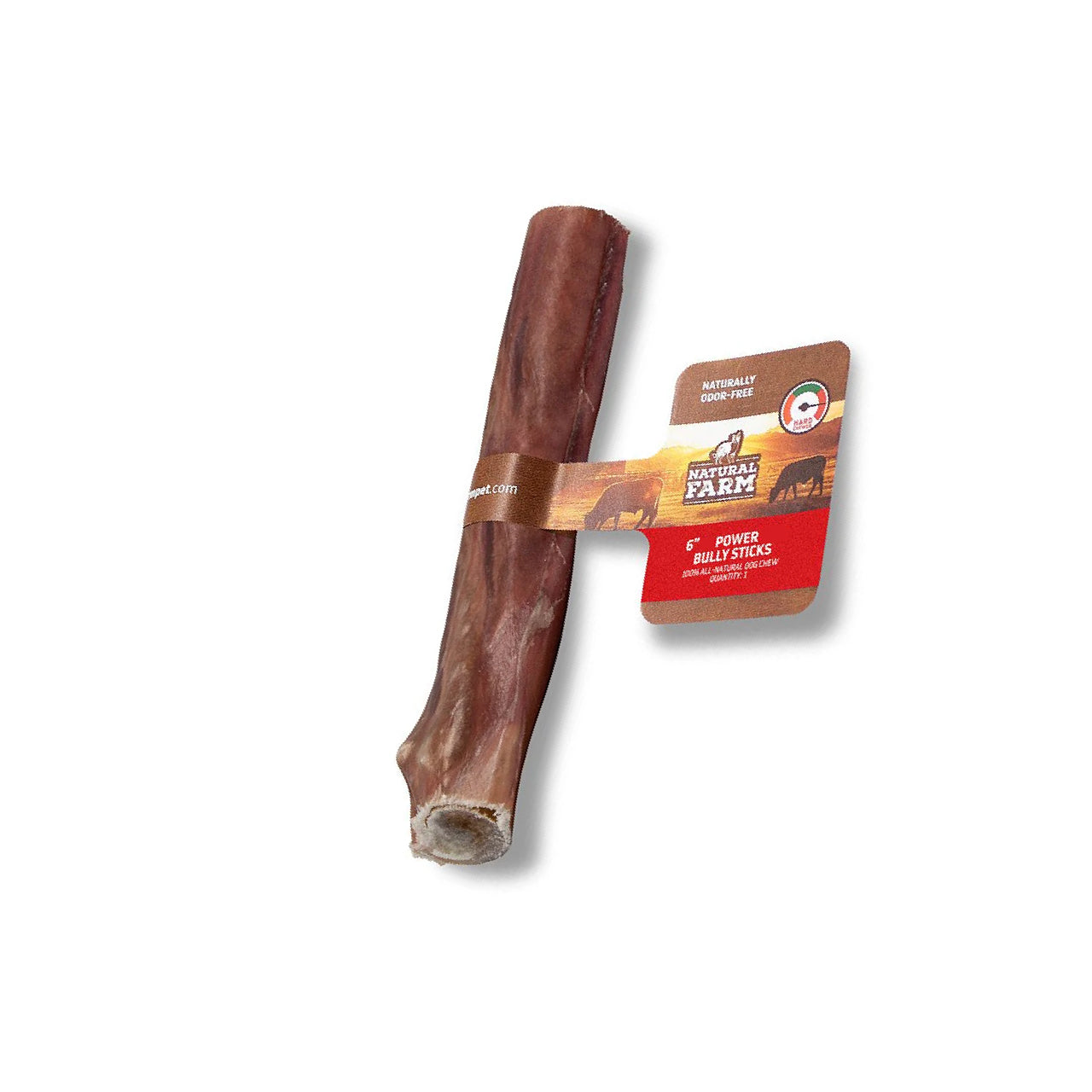 Natural Farm Power Bully Stick for Dogs, 6 in.