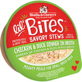 Stella & Chewy's Lil' Bites Chicken & Duck Stew Wet Dog Food, 2.7 oz.