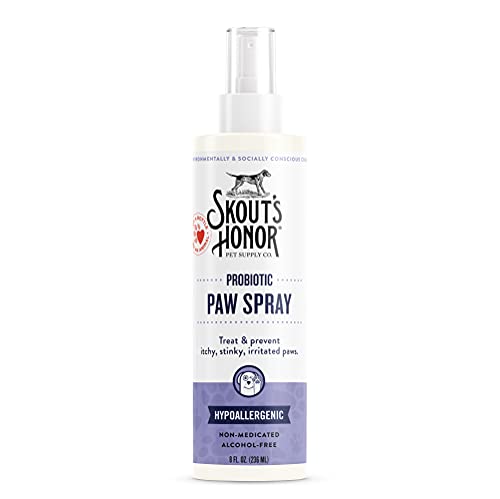 Skout's Honor Probiotic Paw Spray for Dogs