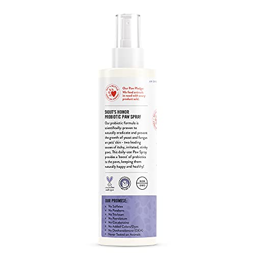 Skout's Honor Probiotic Paw Spray for Dogs