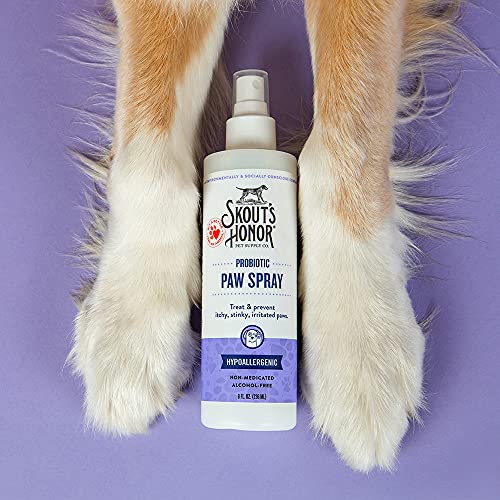 Skout's Honor Probiotic Paw Spray for Dogs