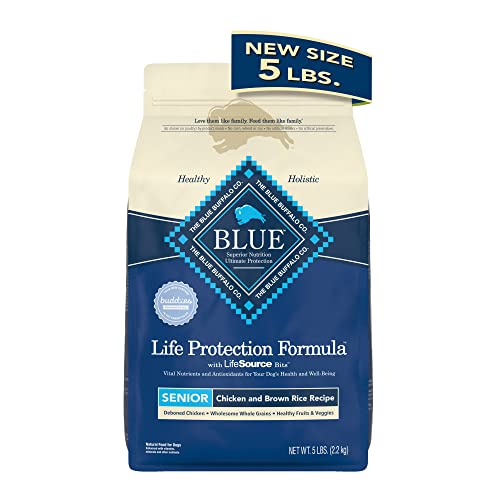 Blue Buffalo Life Protection Formula Senior Chicken & Brown Rice Dry Dog Food 5lb