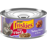 Friskies Prime Filets Turkey Dinner in Gravy Wet Cat Food, 5.5 oz.