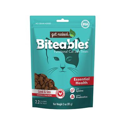 Get Naked Land & Sea Recipe Soft Cat Treats, 3 oz.