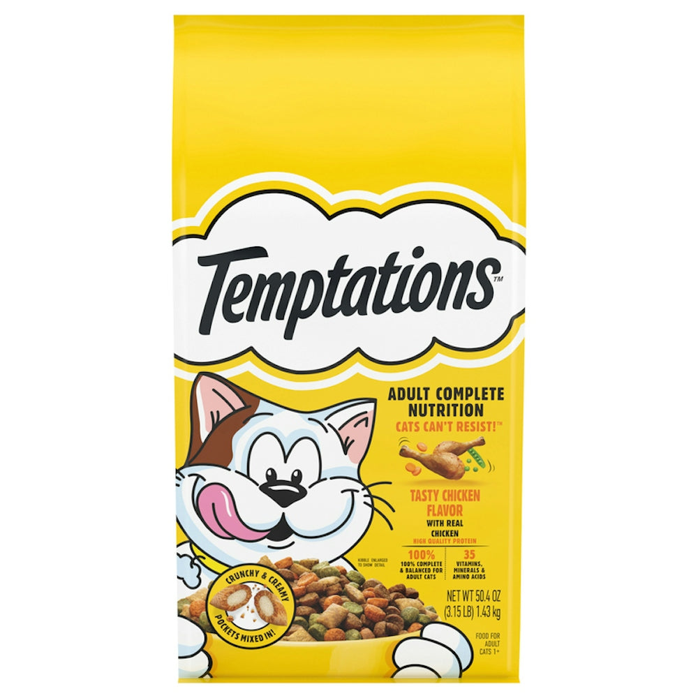 Temptations Tasty Chicken Cat Food, 3.1 lbs.