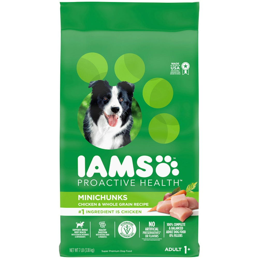 Iams ProActive Health MiniChunks Dry Dog Food, 7 lbs.