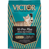 Victor Hi-Pro Plus Active Cat & Kitten Food, 15-Lb Can